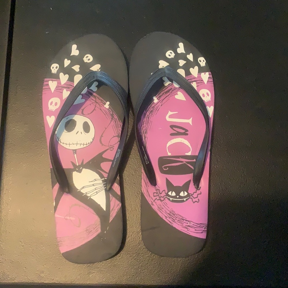 Nightmare before Christmas sandals.